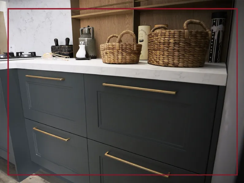 Cucina lineare Arredo3 Meg SCONTATA 52%