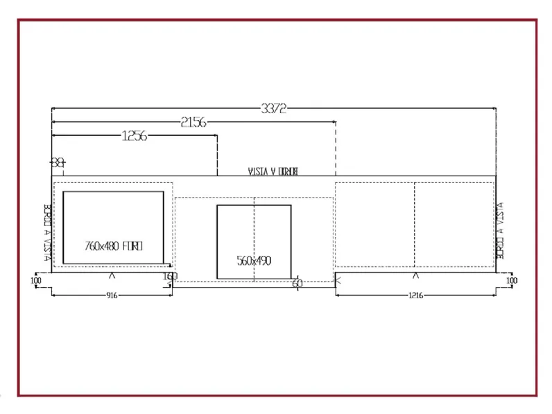 Cucina lineare Arredo3 Meg SCONTATA 52%