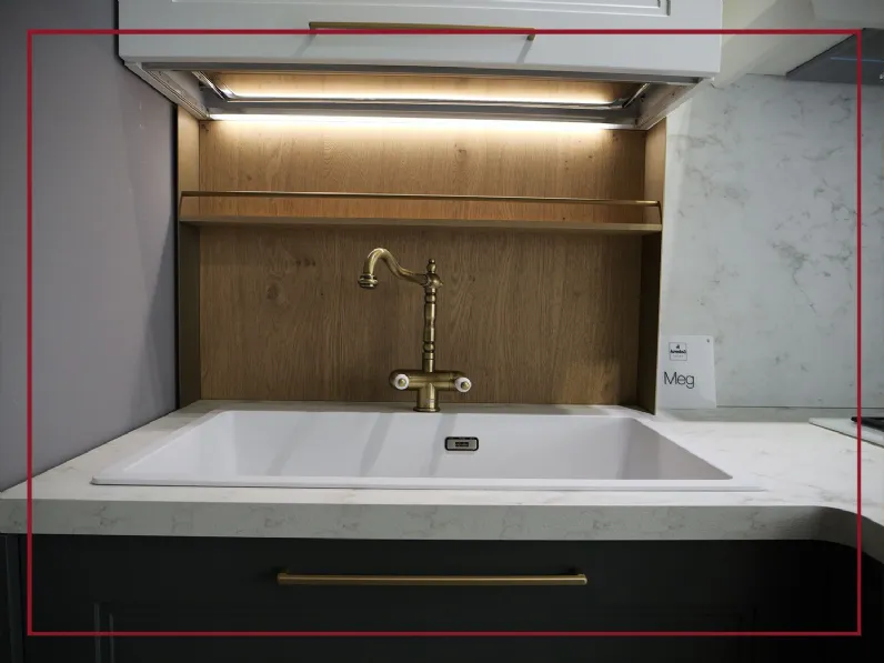 Cucina lineare Arredo3 Meg SCONTATA 52%