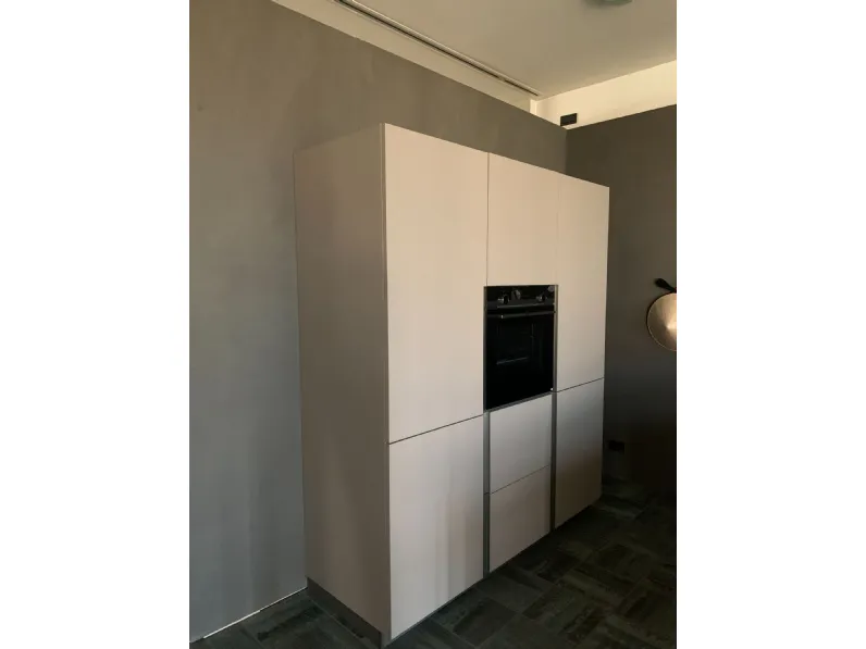 Cucina ad angolo moderna tortora Composit Linea a soli 15900 Euro