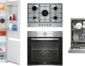 Set di 4 elettrodomestici Beko per la cucina. Offerta Outlet -50%. Consegna rapida!