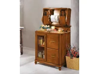 Cucina country lineare  Tagliere linea country con anta e due cassetti a prezzo ribassato