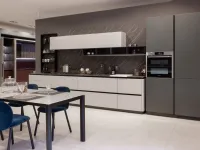 Cucina lineare in laminato opaco a prezzo scontato 35%