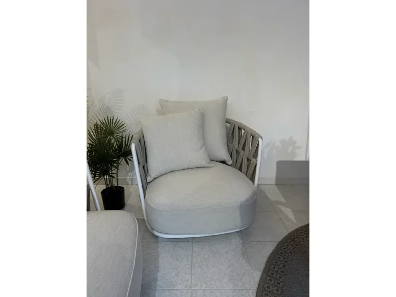 Divano da giardino Talenti modello Swipe poltrona SCONTATO