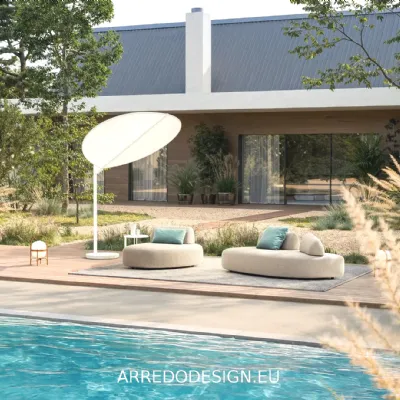 Divano da giardino modello Kamari islan outdoor Twils a prezzi outlet