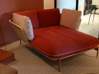 Divano per l'esterno Cassina modello Esosoft 582 con cuscino  SCONTATO