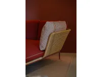 Divano per l'esterno Cassina modello Esosoft 582 con cuscino  SCONTATO