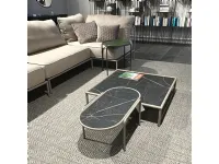 Divano per l'esterno Scab modello Flap con tavolini SCONTATO