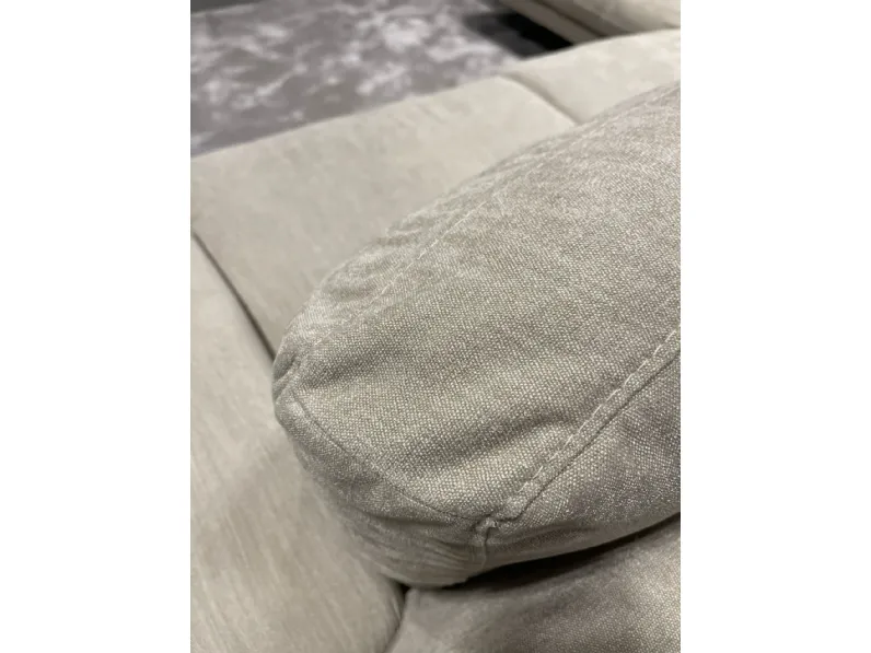 Divano Cv309 divano oxford top in Tessuto Rosini a prezzo ribassato