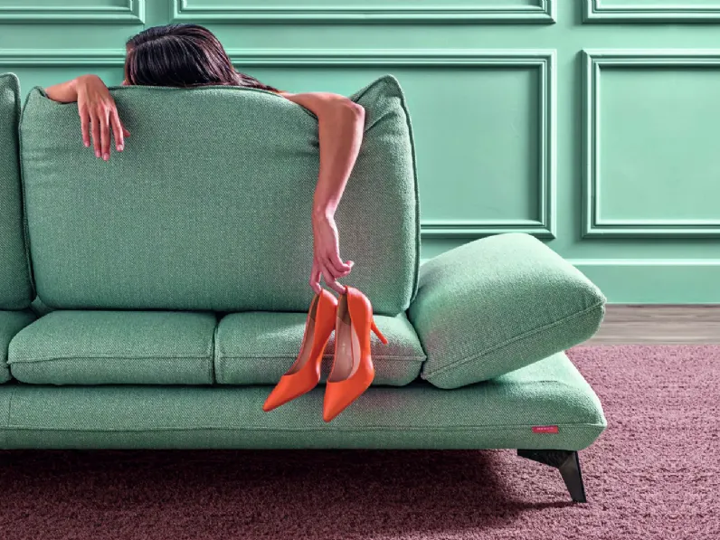 Divano a 3 posti modello Componibile modello libradi Aerre italia a prezzo riservato 