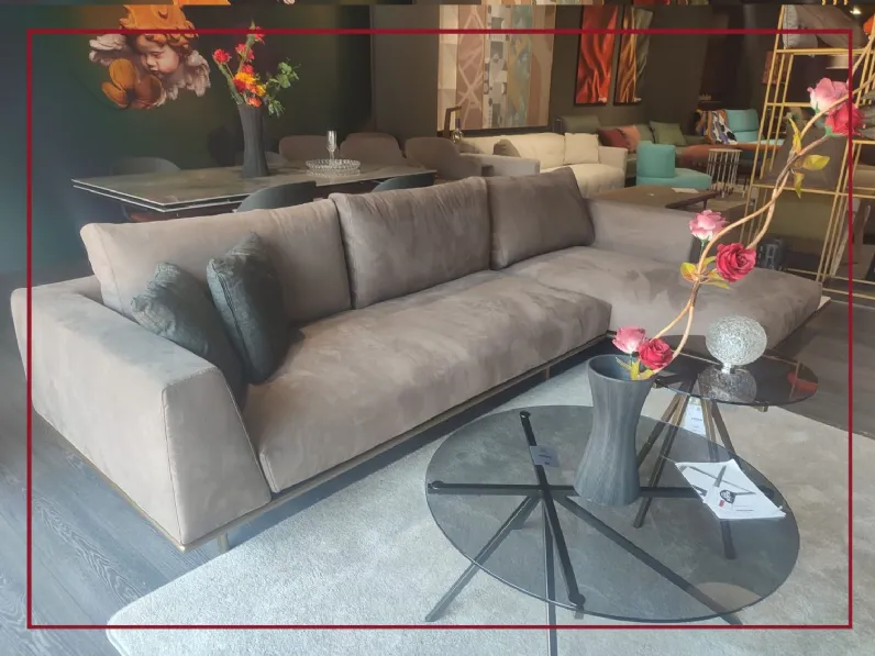 Divano design tessuto Dakota di Bontempi con sconto del - 40%
