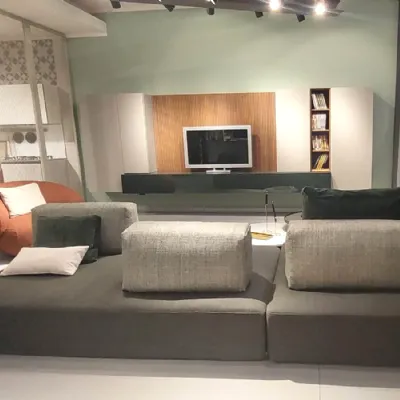 Divano design tessuto Sanders di Ditre italia con sconto del - 40%
