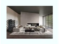 Divano Angolare in Tessuto sfoderabile  Adam di Le comfort 