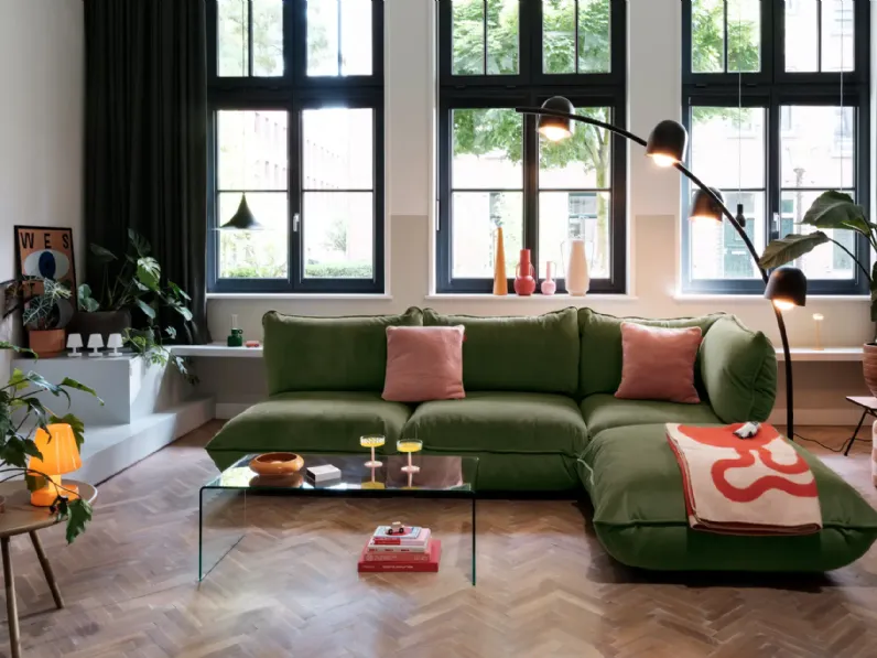 Divano design modello Divano sumo sofa grand cord  scontato 