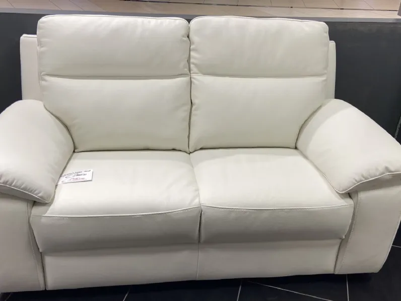 Divano design pelle New york di Nicoletti home con sconto del - 44%