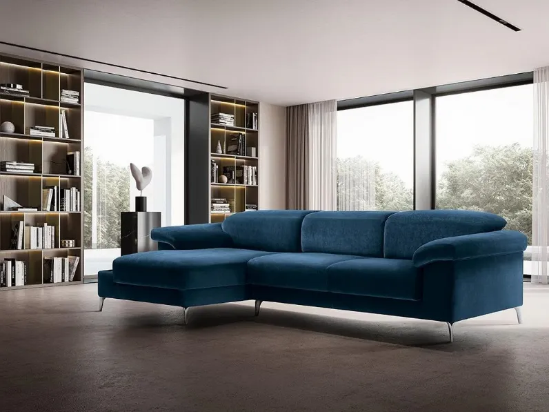 Divani letto con penisola All-in Felis in Tessuto a 3760€