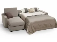 Divano Letto con penisola Berlino di Collezione esclusiva a prezzo ribassato