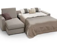 Divano design tessuto Brian con penisola  di Family bedding con sconto del - 30%