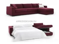 Divano Letto con penisola modello Dieci * di Biba salotti a prezzi outlet