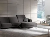 Divani letto con penisola Divano mod.derek con chaise-longue in promo-sconto del 50% Exc a prezzo scontato