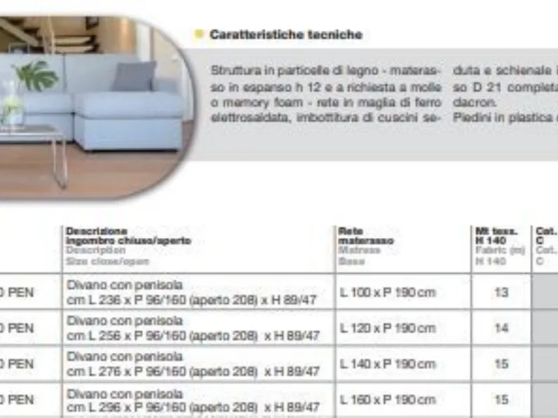 Divano da 3 posti modello Divano notturno di Hopplà scontato