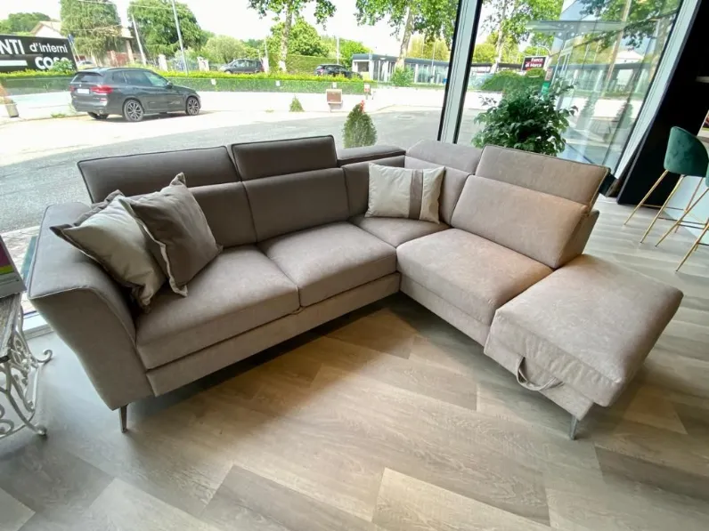 Divani letto con penisola Eco S.b. salotti: SCONTO ESCLUSIVO