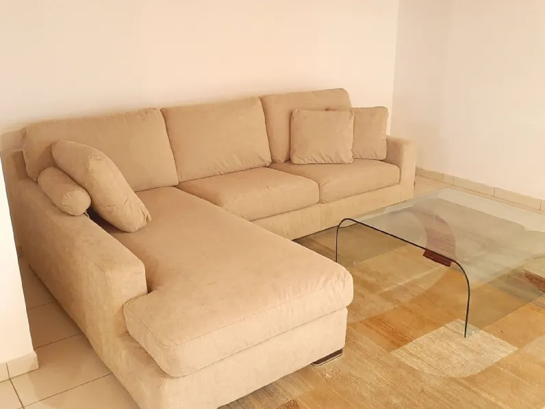 Divani letto con penisola Elio Artigianale in Tessuto a 1500€