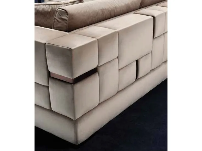 Divani letto con penisola Luxury sofa memory acciaio velluto Md work ad un prezzo vantaggioso