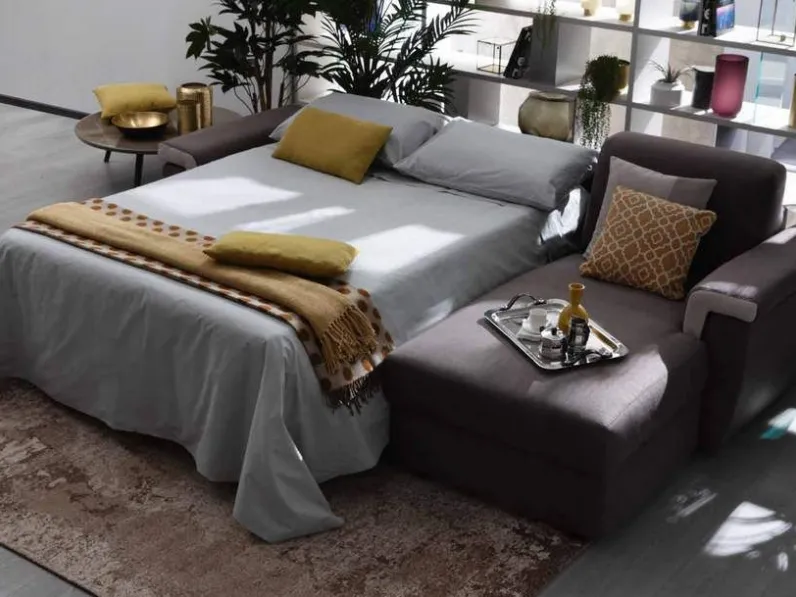 Divani letto con penisola Prince Colombini casa con forte sconto