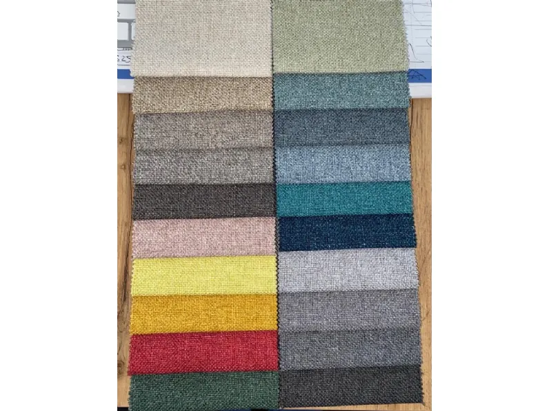 Divani letto con penisola Sidney maxi con pouf Md work OFFERTA OUTLET