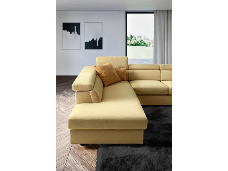Divano Alessandra in Tessuto sfoderabile  di Le comfort scontato 30%