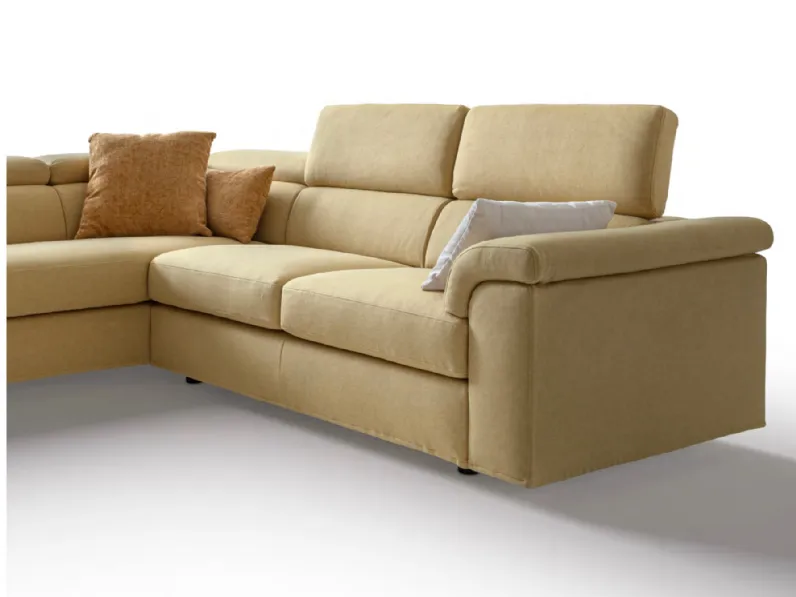 Divano Alessandra in Tessuto sfoderabile  di Le comfort scontato 30%