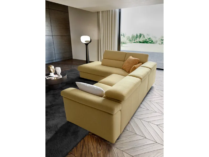 Divano Alessandra in Tessuto sfoderabile  di Le comfort scontato 30%