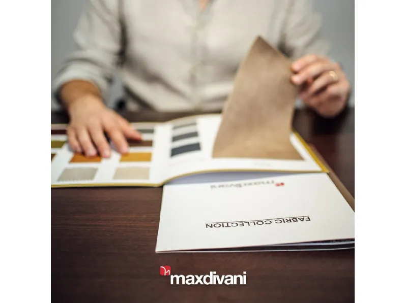 Divano 21 pelle in poliuretano  Max divani a prezzo scontato