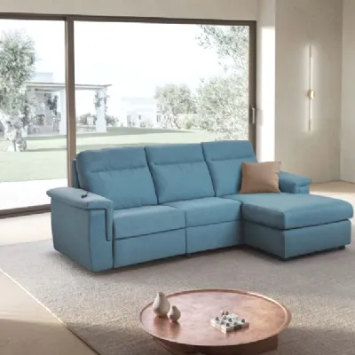 Divano moderno tessuto Arvel 265x155 di Exc� con sconto del - 22%