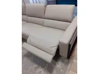 Divano in Pelle stile moderno modello Cubic scontato - 60%