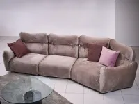 Divano Dea di Max divani in stile design in Offerta Outlet