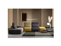 Divano in Tessuto stile design modello Deep real scontato - 35%