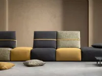 Divano in Tessuto stile design modello Deep real scontato - 35%