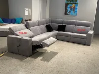 Divano Angolare Divano con relax doppio ad angolo di Md work a prezzo ribassato