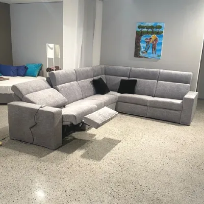 Divano Angolare Divano con relax doppio ad angolo Md work a 3420 Euro