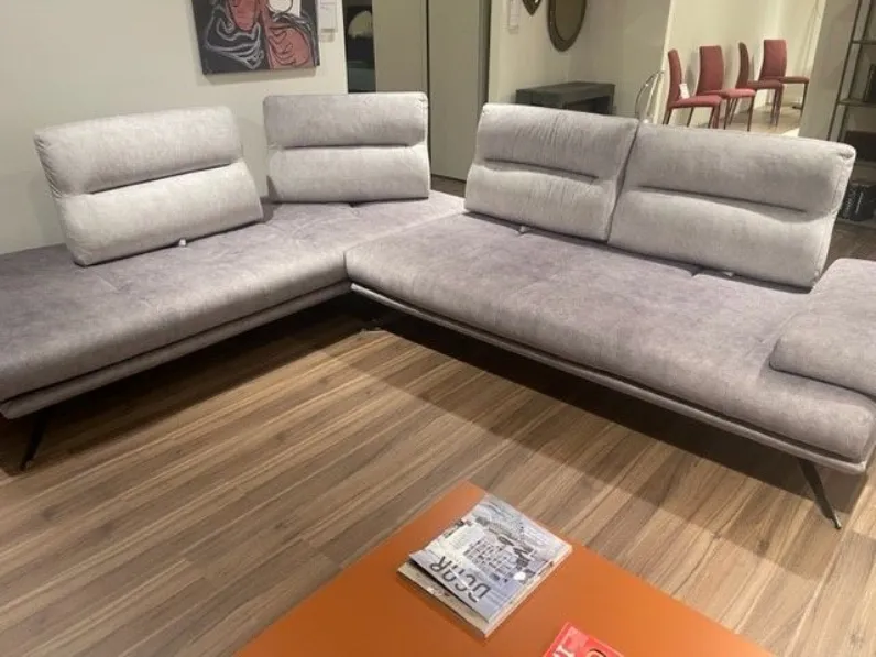 Divano design tessuto Firenze di Rigosalotti con sconto del - 66%