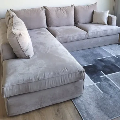 Divano moderno tessuto Glammy di Samoa con sconto del - 42%