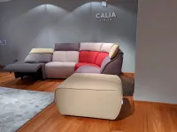 Divano angolare in stile Design Con movimento relax a prezzi outlet