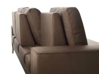 Divano angolare in Tessuto Crippa divani&letti a prezzo ribassato