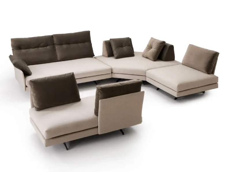 Divano Angolare Jackson outlet Diotti.com in Offerta Outlet a 7990 Euro