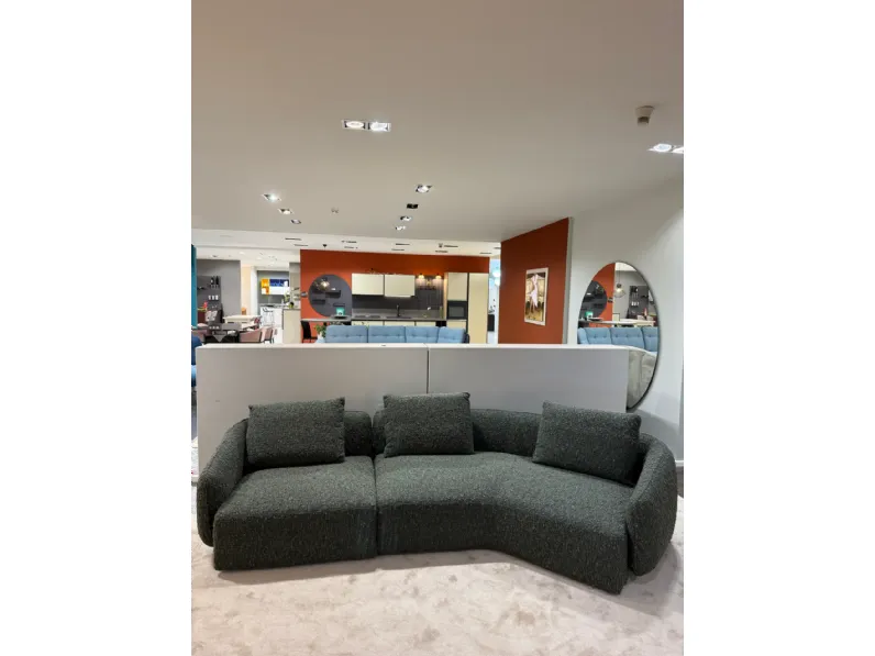 Divano in Tessuto stile moderno modello Laguna scontato - 50%