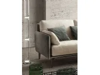 Divano design tessuto Living minimal angolare di Samoa con sconto del - 35%