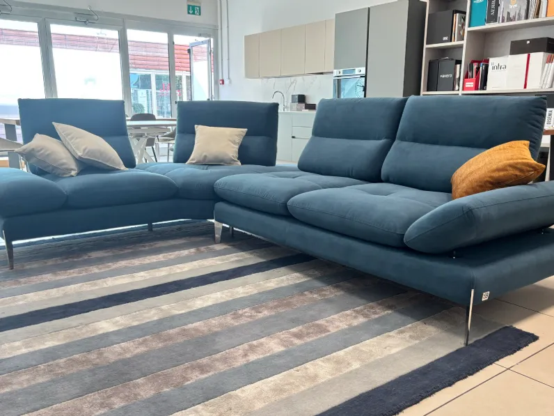 Divano Angolare Los angeles S.b. salotti in Offerta Outlet a 1240 Euro