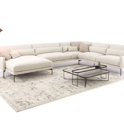 Divano Angolare Maxime outlet di Diotti.com a prezzo ribassato